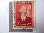 Stamps Norway -  Col-Haakon VII. 1946 (S/277)