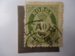 Stamps Norway -  Noruega 1917 (/S92)