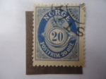 Stamps Norway -  Noruega 1910 (S/85)