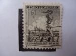 Stamps : Europe : Czechoslovakia :  Cien Años de Esfuerzo de la Sociedad Checa en Praga 1862-1962.