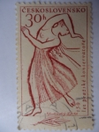 Stamps : Europe : Czechoslovakia :  150 años de Konservatore.