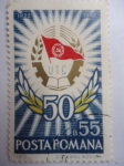 Stamps Romania -  Símbolos.