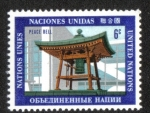 Stamps ONU -  Japón Campana de la Paz, New York