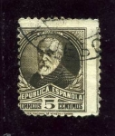 Stamps Spain -  Francisco Pi i Margall