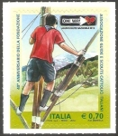 Sellos de Europa - Italia -  40 Anivº de Scouts