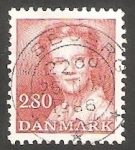 Stamps : Europe : Denmark :  826 - Reina Margarita II