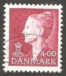 Stamps Denmark -  1208 - Reina Margarita II