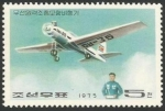 Stamps North Korea -  Avión a control remoto (1464)