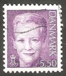 Sellos de Europa - Dinamarca -  1248 - Reina Margarita II