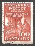 Stamps Denmark -  631 - Centº de la Fundación Carslberg, E. C. Hansen