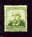 Stamps Spain -  Emilio Castelar