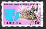 Stamps Liberia -  Año Internacional de la Mujer 1975