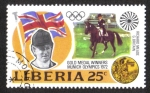 Stamps : Africa : Liberia :  Juegos Olímpicos