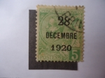Stamps : Europe : Monaco :  Principe Alberto I .