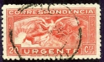 Stamps Spain -  Angel y caballos