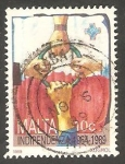 Stamps : Europe : Malta :  791 - 25 Anivº de la Independencia