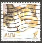 Stamps Malta -  1286 - Gato