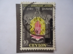 Stamps Sri Lanka -  Mano de Paz