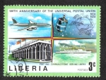 Stamps Liberia -  100 años la Unión Postal Universal (UPU )