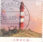 Stamps Germany -  faro Amrum 