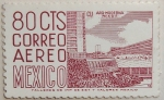 Stamps Mexico -  CU arquitectura moderna meico DF