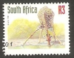 Stamps South Africa -  1018 - Jirafa