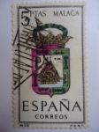 Stamps Spain -  Ed:1558 - Escudos Provincias de España - MALAGA.