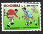 Stamps Honduras -  VI Juegos deportivos Centroamericanos