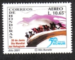 Stamps Honduras -  50 Aniversario de Acnur