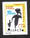 Stamps Honduras -  50 Aniversario de Acnur