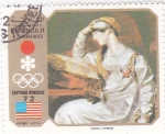Stamps United Arab Emirates -  Olimpiada Sapporo-72