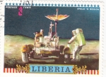 Stamps : Africa : Liberia :  aeronautica- Apolo 16