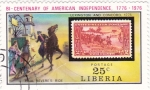 Sellos de Africa - Liberia -  bi- centenario indepedencia americana