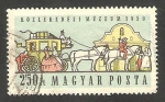 Sellos de Europa - Hungr�a -   1284 - Museo de comunicaciones