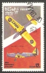 Stamps Oman -  Avión, de Estados Unidos