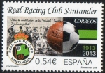 Stamps Europe - Spain -  4854- Centenario del Real Racing Club Santander.