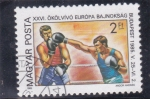 Stamps Hungary -  boxeo