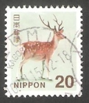 Stamps Japan -  Fauna animal