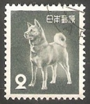 Stamps : Asia : Japan :   538 - Perro de Akita