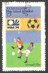 Sellos de Europa - Reino Unido -  Mundial de Fútbol, Alemania 74