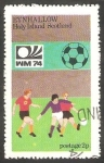 Sellos de Europa - Reino Unido -  Mundial de Fútbol, Alemania 74
