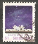 Stamps Singapore -  Centro de La Ciencia