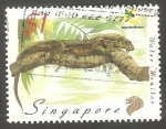 Stamps Singapore -  Cuidar la Naturaleza, Fauna animal