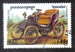 Sellos de Asia - Camboya -  Coches de Época