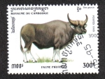 Stamps : Asia : Cambodia :  Vida Silvestre protegida