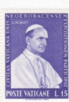 Stamps Vatican City -  papa s.s.Pablo VI