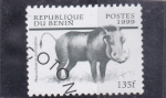 Stamps Benin -  fauna