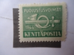 Stamps : Europe : Finland :  Kentitaposti - Kenttäposta