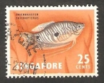 Stamps Singapore -  59 - Pez