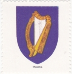 Stamps Ireland -  escudo-IRLANDA   -sin valor postal